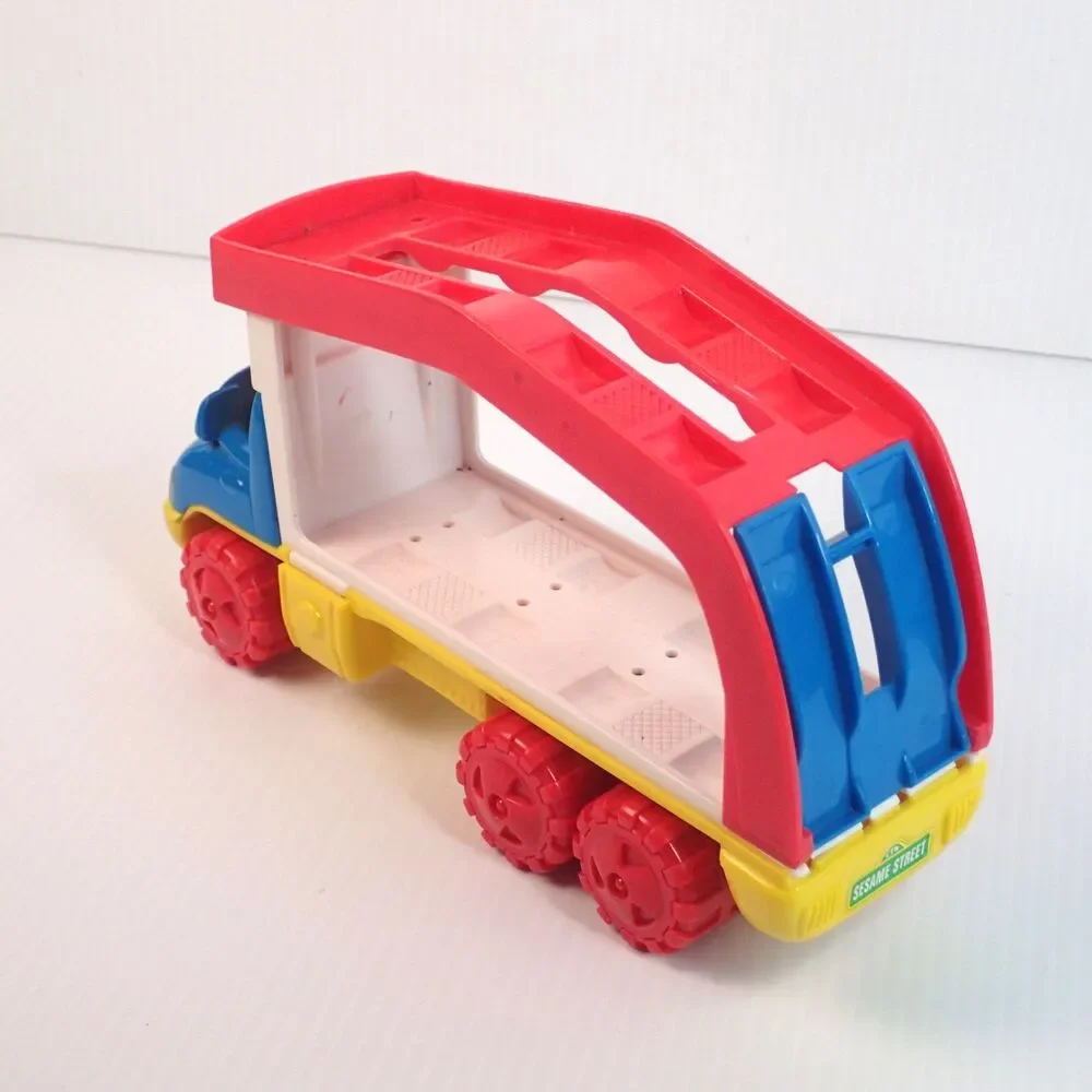 Vintage Tyco Matchbox Sesame Street Car Hauler Ernie Driver 1997
